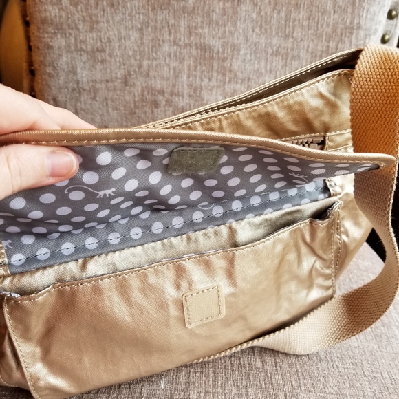 Kipling nylon gold crossbody - Picture 6 of 7
